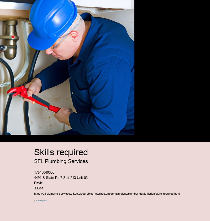 Skills required